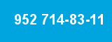 952 714-83-11 952 714-83-11